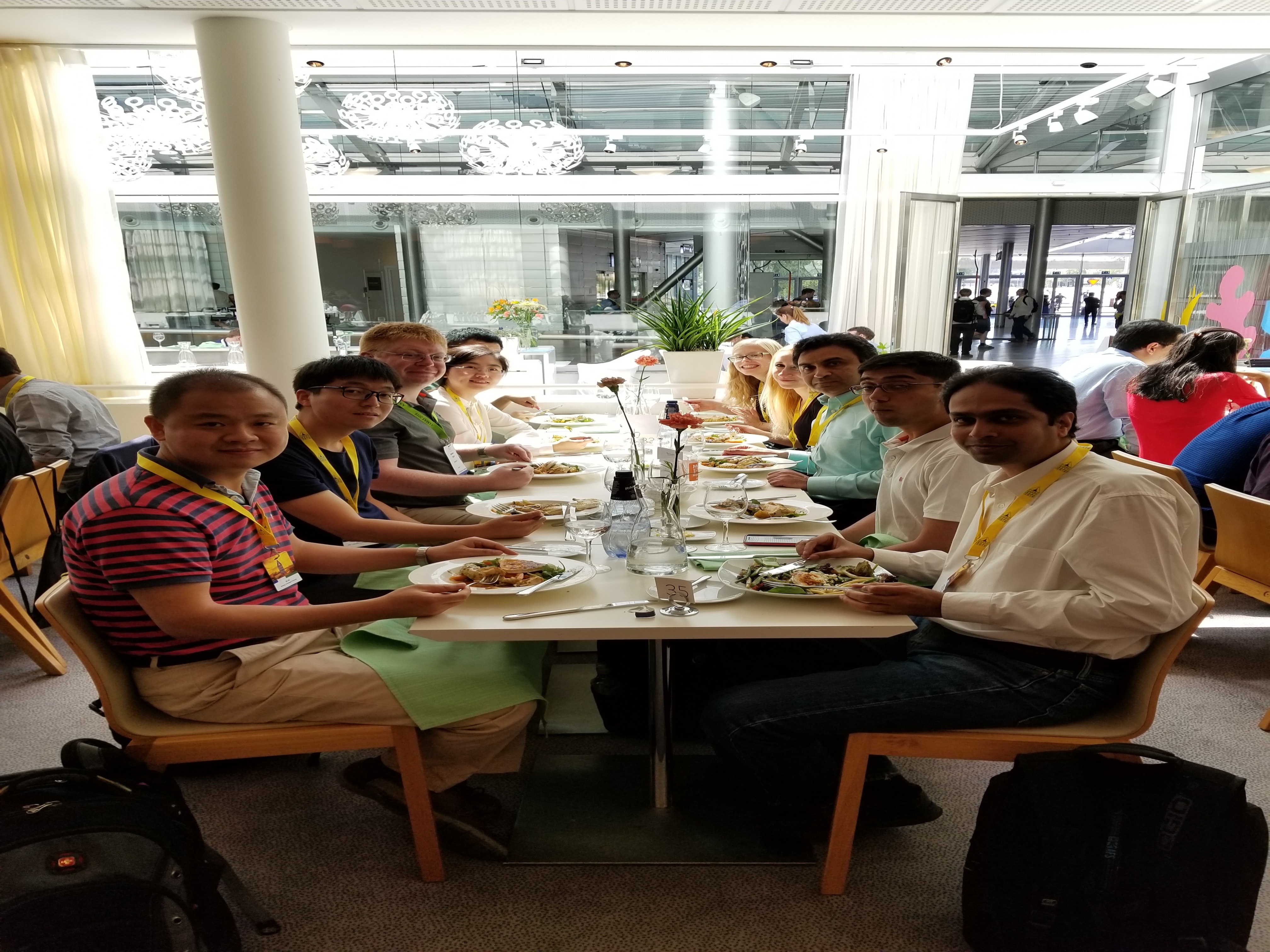 Teamcore 2018 lunch